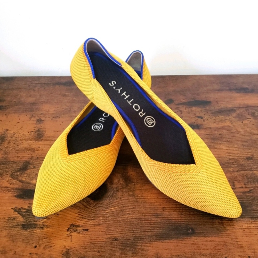 ROTHY’S THE POINT IN SUNSHINE YELLOW